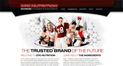 Desktop Screenshot of cpcnutrition.com